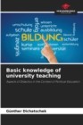 Basic knowledge of university teaching - Book
