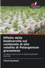 Effetto della biodiversita sul contenuto di olio volatile di Pelargonium graveolens - Book