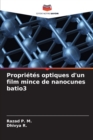 Proprietes optiques d'un film mince de nanocunes batio3 - Book