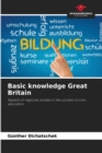 Basic knowledge Great Britain - Book