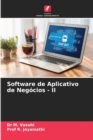 Software de Aplicativo de Negocios - II - Book