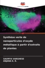 Synthese verte de nanoparticules d'oxyde metallique a partir d'extraits de plantes - Book