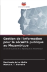 Gestion de l'information pour la securite publique au Mozambique - Book