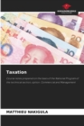 Taxation - Book