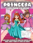 Princesa Libro Para Colorear : Increible libro para colorear para ninas, ninos de 4 a 8 anos - Book