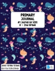 Primary Story Book : Dotted Midline and Picture Space Mermaid Design Grades K-2 School Exercise Book Draw and Write Journal 100 Story Pages - ( Kids Composition Note books ) Durable Soft Cover Home Sc - Book