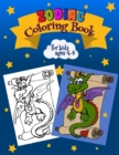 Zodiac Coloring Book For Kids Ages 4-8 : Learn & Color Zodiac Signs Astrological Signs to Color A Colorable Zodiac Book European & Chinese Zodiac Cosmic Coloring Book 45 Drawings - Book