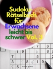 Sudoku-Ratselbuch fur Erwachsene leicht bis schwer Vol. 3 - Book