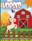 Horses Coloring Book for Kids Ages 4-8 : Horse Coloring Pages for Kids (Horse Coloring Book for Kids Ages 4-8 9-12) - Book
