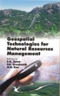 Geospatial Technologies for Natural Resources Management - Book