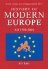 History of Modern Europe - Book