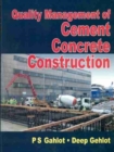 Quality Management of Cement Concrete Construction - Book