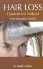 Hair Loss Explained & Analysed : From Homeopathic Viewpoint - Book
