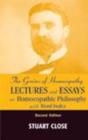 Genius of Homeopathy : Lectures & Essays on Homoeopathic Philosophy with Word Index; 2nd Edition - Book
