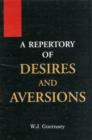Repertory of Desires & Aversions - Book