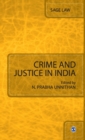 Crime and Justice in India - Book