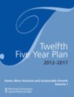 Twelfth Five Year Plan (2012 - 2017) : Three Volume Set - Book