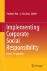 Implementing Corporate Social Responsibility : Indian Perspectives - eBook
