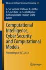 Computational Intelligence, Cyber Security and Computational Models : Proceedings of ICC3, 2013 - eBook