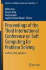 Proceedings of the Third International Conference on Soft Computing for Problem Solving : SocProS 2013, Volume 2 - Book