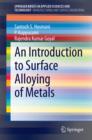 An Introduction to Surface Alloying of Metals - eBook
