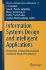 Information Systems Design and Intelligent Applications : Proceedings of Second International Conference INDIA 2015, Volume 2 - Book