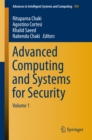 Advanced Computing and Systems for Security : Volume 1 - eBook
