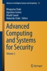 Advanced Computing and Systems for Security : Volume 2 - Book