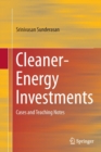 Cleaner-Energy Investments : Cases and Teaching Notes - Book
