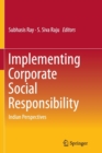 Implementing Corporate Social Responsibility : Indian Perspectives - Book