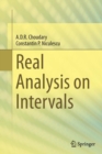 Real Analysis on Intervals - Book