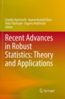 Recent Advances in Robust Statistics: Theory and Applications - Book