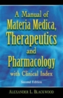 Manual of Materia Medica - Book