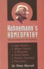 Hahnemann's Homoeopathy - Book