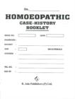 Homoeopathic Case History Booklet - Book
