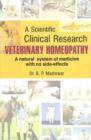 Veterinary Homeopathy : Scientific Clinical Research - Book