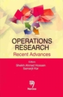 Operations Research : Recent Advances - Book