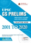UPSC GS Prelims Previous years solved paper chapter wise 2001 to 2020 - Book