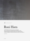 Roni Horn: Untitled - Book