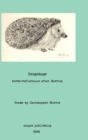 Hedgehogs : verse reflections after Derrida - Book