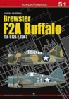 Brewster F2a Buffalo.  F2a-1, F2a-2, F2a-3 - Book