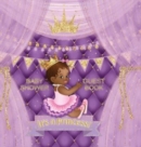 Baby Shower Guest Book : It's a Princess! Cute Little Princess Royal Black Girl Gold Crown Ribbon With Letters Purple Pillow Theme Hardback - Book