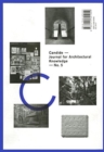 Candide 5 : Journal for Architectural Knowledge - Book