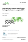 S3000L, International procedure specification for Logistics Support Analysis (LSA), Issue 2.0 : S-Series 2021 Block Release - Book