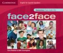 face2face for Spanish Speakers Elementary Class Audio CDs (4) - Book