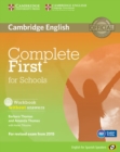 Complete First for Schools for Spanish Speakers Workbook Without Answers with Audio CD - Book