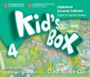 Kid's Box Level 4 Class Audio CDs (4) Updated English for Spanish Speakers - Book