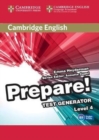 Cambridge English Prepare! Test Generator Level 4 CD-ROM - Book