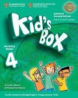 Kid's Box Level 4 Activity Book with CD ROM and My Home Booklet Updated English for Spanish Speakers - Book