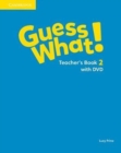 Guess What! Level 2 Teacher's Book with DVD Video Spanish Edition - Book